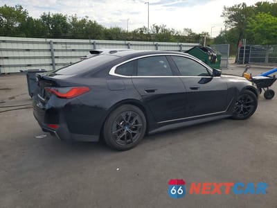 Trzecie zdjęcie samochodu z tyłu: 2023 BMW I4 EDRIVE 35 VIN:WBY43AW04PFR43469 - miniatura