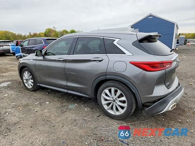 Drugie zdjęcie samochodu z przodu: 2019 INFINITI QX50 LUXE VIN:3PCAJ5M33KF126151 - miniatura