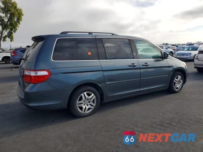 Trzecie zdjęcie samochodu z tyłu: 2005 HONDA ODYSSEY EX VIN:5FNRL38435B402336 - miniatura