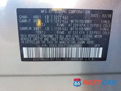 Zdjęcie 13 z 13 samochodu: 2026 SUBARU FORESTER PREMIUM VIN:4S4SLDD67T3085634 - miniatura