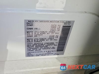 Zdjęcie 14 z 14 samochodu: 2023 NISSAN PATHFINDER SL VIN:5N1DR3CB3PC218265 - miniatura