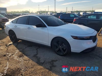 Czwarte zdjęcie samochodu z boku: 2024 HONDA ACCORD HYBRID SPORT-L VIN:1HGCY2F76RA027881 - miniatura