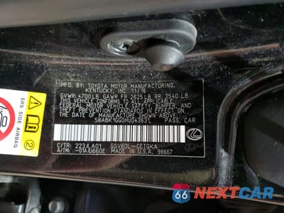 Zdjęcie 12 z 12 samochodu: 2017 LEXUS ES 350 VIN:58ABK1GG0HU043631 - miniatura