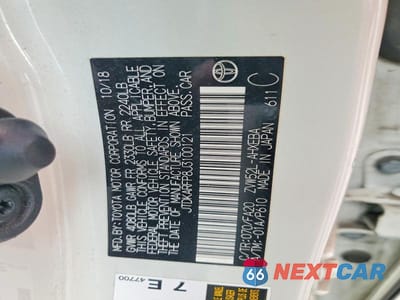 Zdjęcie 12 z 12 samochodu: 2018 TOYOTA PRIUS PRIME PLUS VIN:JTDKARFP8J3100121 - miniatura