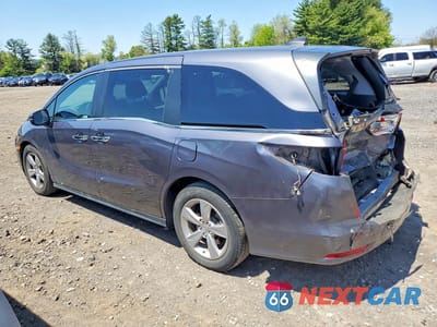 Drugie zdjęcie samochodu z przodu: 2020 HONDA ODYSSEY EX VIN:5FNRL6H54LB021831 - miniatura