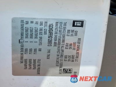 Zdjęcie 13 z 13 samochodu: 2016 CHEV EXPRESS G2500 VIN:1GCWGAFF8G1286613 - miniatura