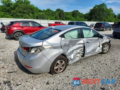 Trzecie zdjęcie samochodu z tyłu: 2014 HYUNDAI ELANTRA SE VIN:KMHDH4AE5EU184875 - miniatura