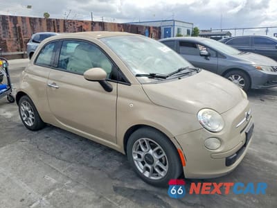 Czwarte zdjęcie samochodu z boku: 2012 FIAT 500 POP VIN:3C3CFFDR4CT196558 - miniatura