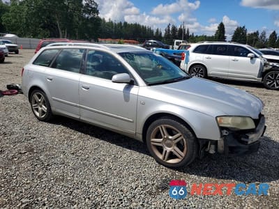 Czwarte zdjęcie samochodu z boku: 2007 AUDI A4 2.0T AVANT QUATTRO VIN:WAUKF78E17A017665 - miniatura
