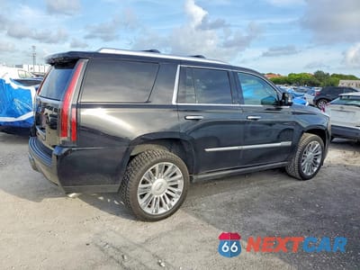 Trzecie zdjęcie samochodu z tyłu: 2015 CADILLAC ESCALADE PLATINUM VIN:1GYS4PKJ4FR733999 - miniatura