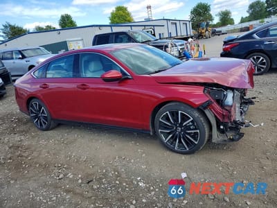 Czwarte zdjęcie samochodu z boku: 2024 HONDA ACCORD TOURING HYBRID VIN:1HGCY2F85RA050819 - miniatura