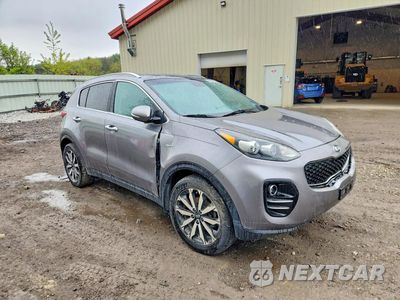 Czwarte zdjęcie samochodu z boku: 2017 KIA SPORTAGE EX VIN:KNDPNCAC3H7236414 - miniatura