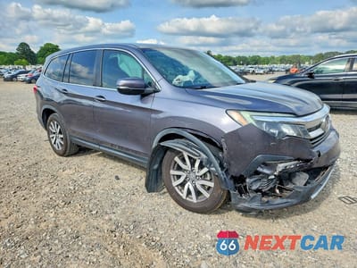 Czwarte zdjęcie samochodu z boku: 2020 HONDA PILOT EXL VIN:5FNYF5H54LB013953 - miniatura
