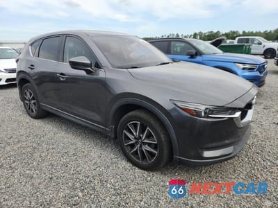 Czwarte zdjęcie samochodu z boku: 2017 MAZDA CX-5 GRAND TOURING VIN:JM3KFADL1H0176334 - miniatura