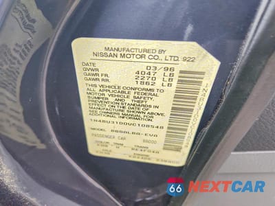 Zdjęcie 12 z 12 samochodu: 1997 NISSAN ALTIMA XE VIN:1N4BU31D0VC108548 - miniatura