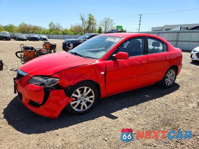 2008 MAZDA 3 I JM1BK12F281836246 - główne zdjęcie licytacji z USA - miniatura