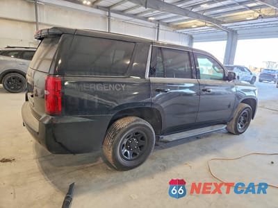Trzecie zdjęcie samochodu z tyłu: 2020 CHEVROLET TAHOE PPV 4WD VIN:1GNSKDEC9LR146434 - miniatura