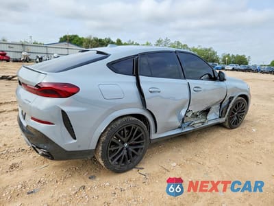 Trzecie zdjęcie samochodu z tyłu: 2024 BMW X6 XDRIVE40I VIN:5UX33EX03R9S31389 - miniatura