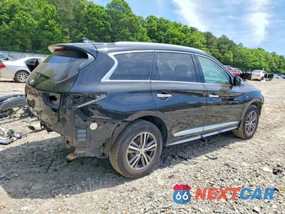 Trzecie zdjęcie samochodu z tyłu: 2017 INFINITI QX60 BASE VIN:5N1DL0MM4HC524909 - miniatura