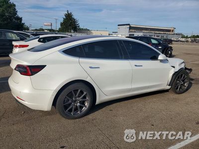 Trzecie zdjęcie samochodu z tyłu: 2018 TESLA MODEL 3 VIN:5YJ3E1EA2JF023207 - miniatura