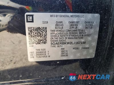 Zdjęcie 13 z 13 samochodu: 2020 BUICK ENCLAVE ESSENCE VIN:5GAERBKW2LJ167159 - miniatura