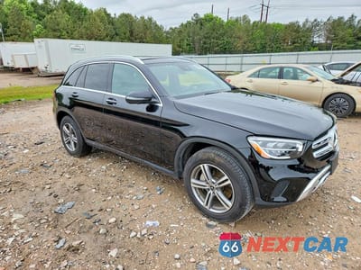 Czwarte zdjęcie samochodu z boku: 2021 MERCEDES-BENZ GLC 300 4MATIC VIN:W1N0G8EB5MF972838 - miniatura