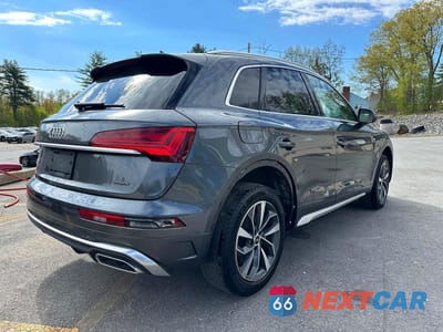 Trzecie zdjęcie samochodu z tyłu: 2022 AUDI Q5 PREMIUM PLUS 45 VIN:WA1EAAFY1N2044973 - miniatura