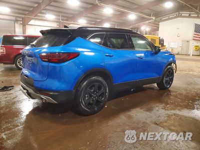 Trzecie zdjęcie samochodu z tyłu: 2025 CHEVROLET BLAZER 3LT VIN:3GNKBJRSXSS174934 - miniatura