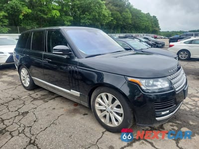Czwarte zdjęcie samochodu z boku: 2016 LAND ROVER RANGE ROVER HSE VIN:SALGS2VFXGA272117 - miniatura