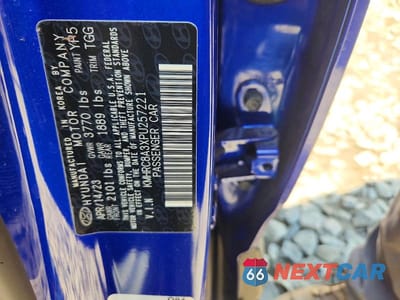Zdjęcie 12 z 12 samochodu: 2023 HYUNDAI VENUE SEL VIN:KMHRC8A3XPU257221 - miniatura