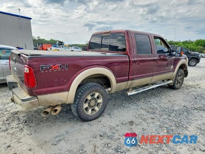 Trzecie zdjęcie samochodu z tyłu: 2011 FORD F250 SUPER DUTY VIN:1FT7W2BT3BEB36774 - miniatura