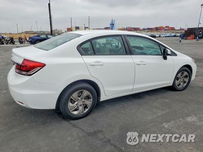 Trzecie zdjęcie samochodu z tyłu: 2013 HONDA CIVIC LX VIN:19XFB2F54DE247019 - miniatura