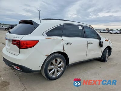 Trzecie zdjęcie samochodu z tyłu: 2014 ACURA MDX ADVANCE VIN:5FRYD3H83EB018695 - miniatura