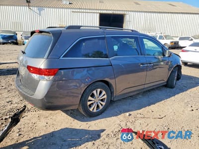 Trzecie zdjęcie samochodu z tyłu: 2016 HONDA ODYSSEY EXL VIN:5FNRL5H68GB072533 - miniatura