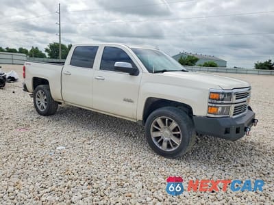 Czwarte zdjęcie samochodu z boku: 2015 CHEVROLET SILVERADO K1500 HIGH COUNTRY VIN:3GCUKTECXFG328577 - miniatura