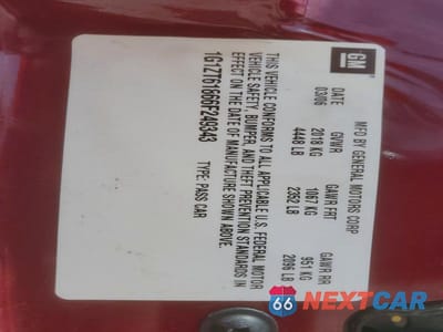 Zdjęcie 13 z 13 samochodu: 2006 CHEVROLET MALIBU MAXX LT VIN:1G1ZT61866F249343 - miniatura