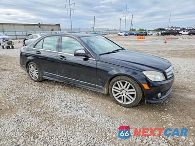 Czwarte zdjęcie samochodu z boku: 2009 MERCEDES-BENZ C 300 4MATIC VIN:WDDGF81X69F264234 - miniatura