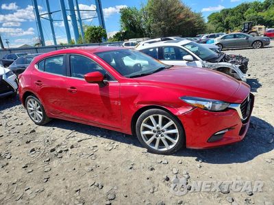 Czwarte zdjęcie samochodu z boku: 2017 MAZDA 3 TOURING VIN:3MZBN1L74HM136257 - miniatura