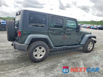 Trzecie zdjęcie samochodu z tyłu: 2010 JEEP WRANGLER UNLIMITED SPORT VIN:1J4BA3H10AL197721 - miniatura