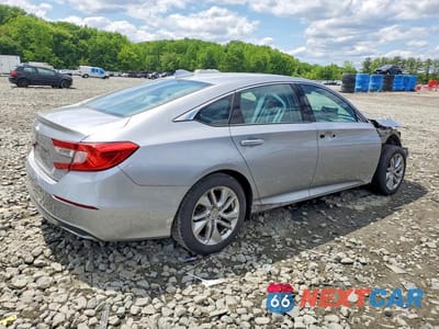 Trzecie zdjęcie samochodu z tyłu: 2019 HONDA ACCORD LX VIN:1HGCV1F12KA132003 - miniatura