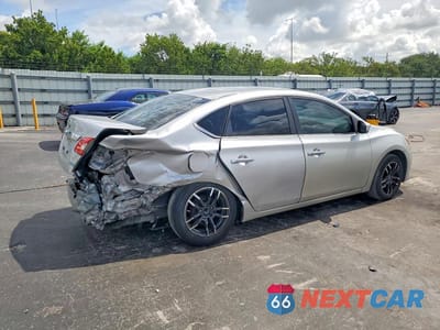 Trzecie zdjęcie samochodu z tyłu: 2014 NISSAN SENTRA S VIN:3N1AB7AP3EY261786 - miniatura