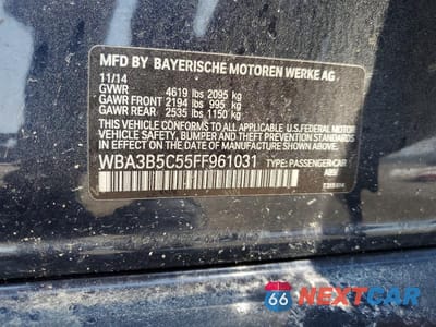 Zdjęcie 12 z 12 samochodu: 2015 BMW 328 XI SULEV VIN:WBA3B5C55FF961031 - miniatura