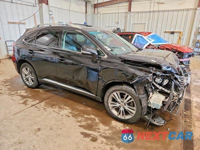 Czwarte zdjęcie samochodu z boku: 2015 LEXUS RX 350 BASE VIN:2T2BK1BAXFC318894 - miniatura
