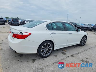 Trzecie zdjęcie samochodu z tyłu: 2014 HONDA ACCORD SPORT VIN:1HGCR2F53EA259912 - miniatura