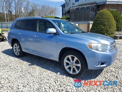 Czwarte zdjęcie samochodu z boku: 2009 TOYOTA HIGHLANDER HYBRID LIMITED VIN:JTEEW44AX92028044 - miniatura