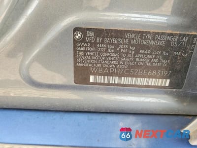 Zdjęcie 12 z 12 samochodu: 2011 BMW 328 I VIN:WBAPH7C52BE683197 - miniatura