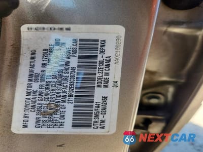 Zdjęcie 12 z 12 samochodu: 2003 TOYOTA COROLLA LE VIN:2T1BR32E93C087349 - miniatura