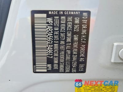 Zdjęcie 13 z 13 samochodu: 2016 PORSCHE MACAN S VIN:WP1AB2A56GLB48617 - miniatura