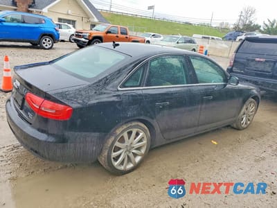 Trzecie zdjęcie samochodu z tyłu: 2013 AUDI A4 PREMIUM PLUS VIN:WAUFFAFL6DN017228 - miniatura