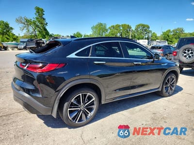 Trzecie zdjęcie samochodu z tyłu: 2023 INFINITI QX55 SENSORY VIN:3PCAJ5LR1PF114903 - miniatura
